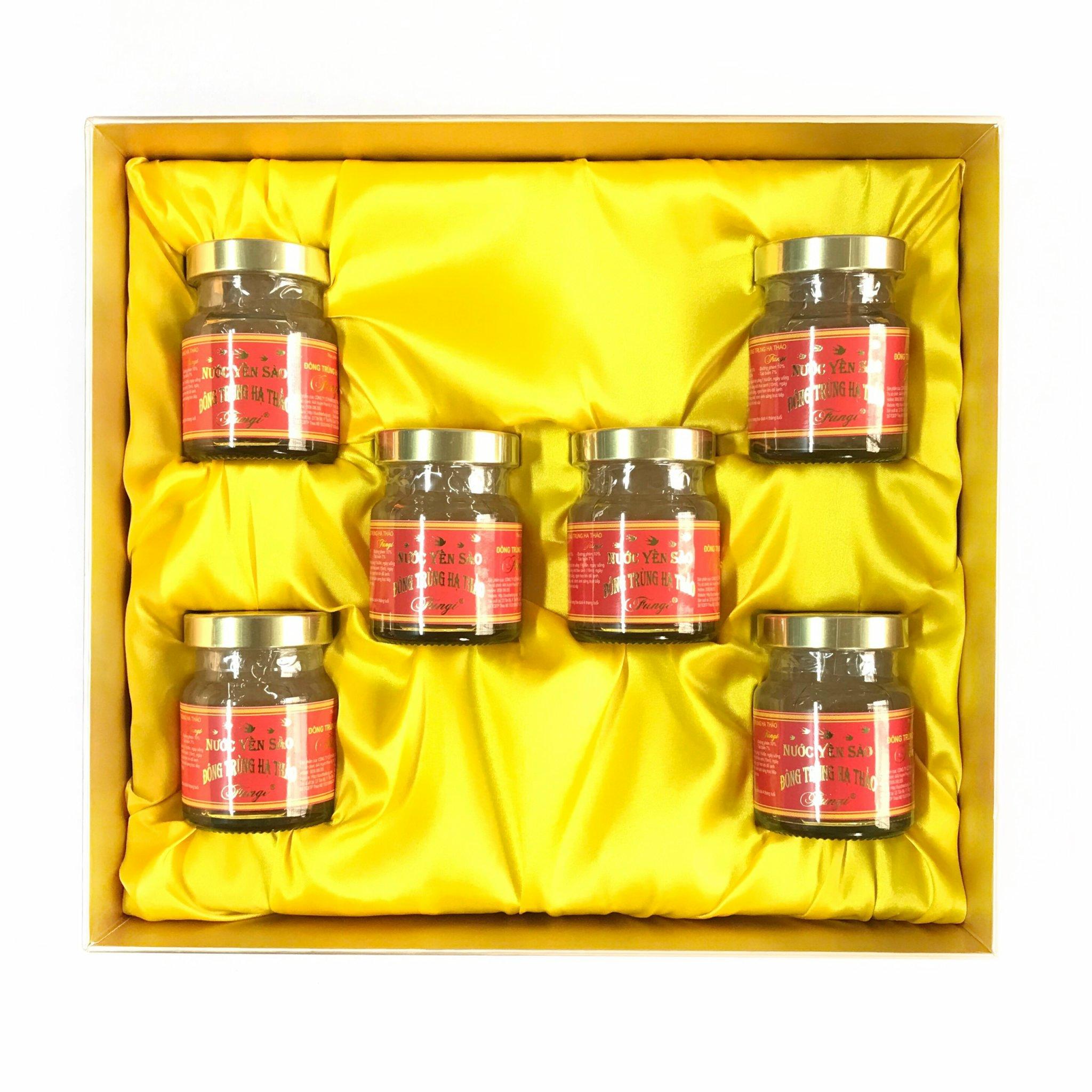 Nước Yến Sào Đông Trùng Hạ Thảo (Hộp 6 hũ x 70ml)