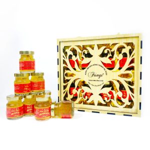 Hộp Gỗ Yến Sào 560ml (8 Hũ x 70ml)