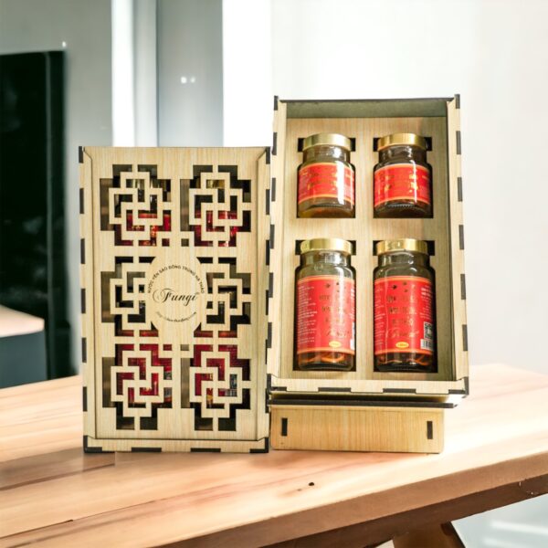 Hộp Yến 420ml (2 hũ x 70ml, 2 hũ x 140ml) FUNGI