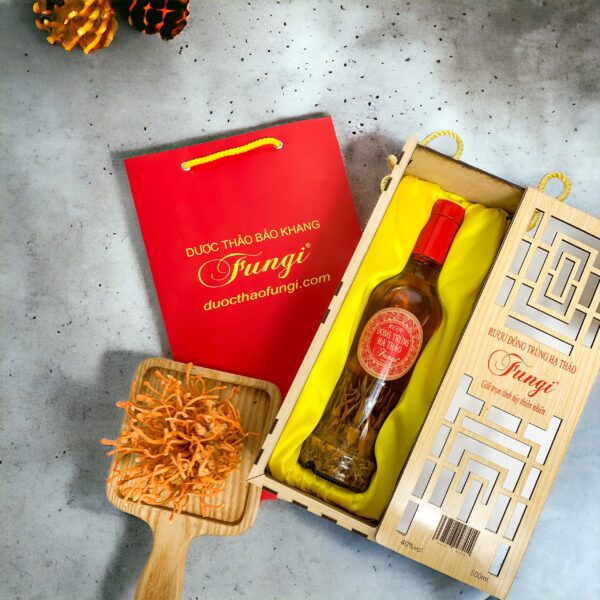 Rượu Putin Đông Trùng Hạ Thảo Fungi