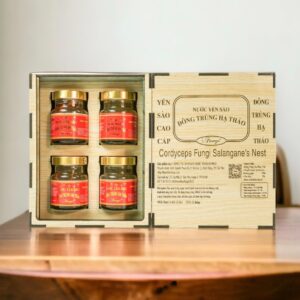 Hộp Yến Đông Trùng Hạ Thảo 280ml (4 hũ x 70ml)